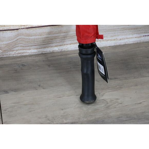 62" Arc Shed Rain Windjammer Vented Golf Umbrella Red White Longhorns - Picture 4 of 6